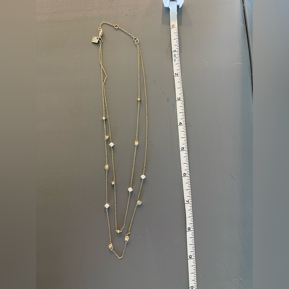 Elegant Gold Multi-Layer Necklace